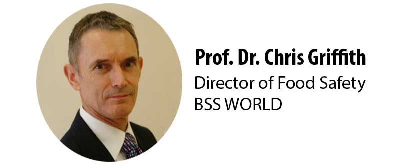 Dubai municipality certified -Dr. Chris Griffith, Director of Food Safety, BSS WORLD